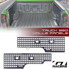 Gtmprang2353paa Gtracers For 2024-2025 Ford Ranger 5 Ft Short Truck Bed Steel Molle Panels Organizer 3pcs