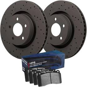 Hkc4406.568f Hawk Brake Rotor And Pad Kit Rear Gm