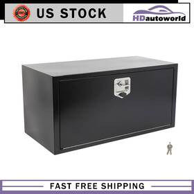 Hdautoworld Hyp1831tr50198 Storage Tool Box 36 Inch X18 With 2x Chain Fitstruck Garage Auto Repairing Works