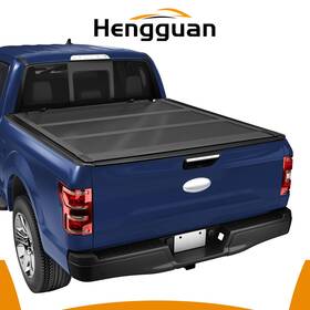 Hengguangauto 2015-2024 Ford F150 Tonneau Cover Low Profile Hard Tri Fold 6.5 Ft Bed For