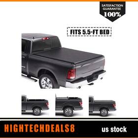 Htc16232122a Hightechdeals8 5.5ft Roll Up Truck Bed Tonneau Cover For 2004-2006 2007 2008 Ford F-150 F150