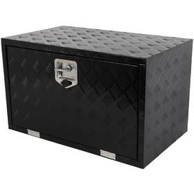 Htc18317851a Hightechdeals8 30 Inch X18 Aluminum Tool Box Truck Bed Trailer Rv Toolbox For With 2x Chain