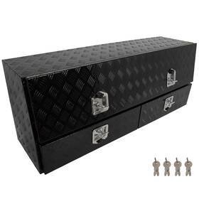 Htc18327a185s Hightechdeals8 60 Inch X13.5 X21 Aluminum Storage Tool Box 2x Lifting Air Rod 4x Locks For Truck