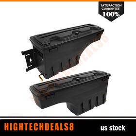Htc84143598a Hightechdeals8 Left Right Side For 2016-2018 Nissan Titan Truck Bed Swing Storage Tool Box