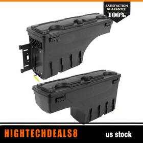 Htc84207160a Hightechdeals8 Turck Bed Storage Tool Box Left Right For 1997-2014 Ford F150 With Code Lock