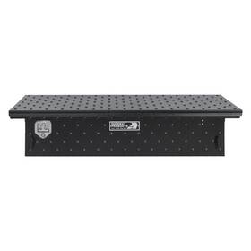 3312-002 Highway Products Low Profile Single Lid Crossover Tool Box W Gladiator Black