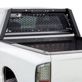 4011-007-bk62 Highway Products For Gmc Sierra 2500 Hd 08-10 Guardian Full Mesh Headache Rack