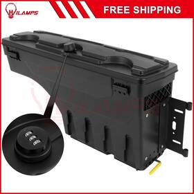 11269491 Hilamps Truck Bed Storage Tool Box For 2019-2021 Dodge Ram 1500 Right Side With Lock