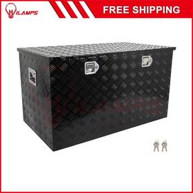 13219016 Hilamps 44 Inch X24 Aluminum Tool Box Truck Bed Trailer Rv Toolbox With 2x Lift Air Rod