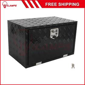 13219022 Hilamps 30 Inch X18 For Truck With 2x Chain Aluminum Tool Box Bed Trailer Rv Toolbox