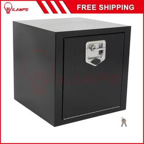 13219028 Hilamps 18 Inch For Truck With 2x Chain 1x Lock Aluminum Tool Box Bed Trailer Rv Toolbox