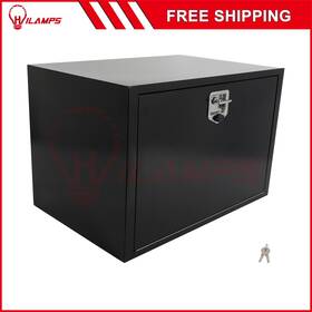 13219033 Hilamps 36 Inch X24 Aluminum Tool Box Truck Bed Trailer Rv Toolbox With 2x Chain 1x Lock