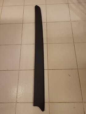 74460-sjc-aooo Honda 2004 To 2009 Ridgeline Rear Left Side Truck Bed Rail Cover Oem - Old Style