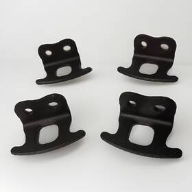 84614-sjc-a00 Honda 06-14 Oem Ridgeline Bed Hook Tie Down Cleat Bracket Anchor Set Of 4