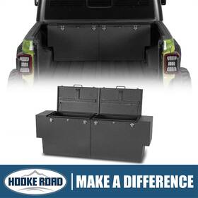 Hooke Road 797034995524 Truck Bed Tool Box Lockable Storage For Jeep Gladiator Jt 20-25