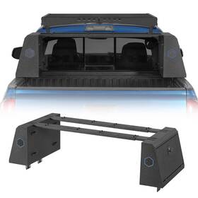 Hooke Road 797034995555 Universal Pickup Topsider Truck Tool Box Trunk Bed Rack Lockable Storage Set