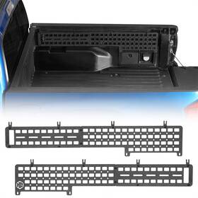 Hooke Road 797034997641 2x Steel Truck Bed Side Molle Panels Cargo Rack Fit 05-23 Toyota Tacoma 5ft