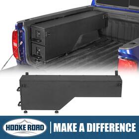 9105 Hooke Road Wheel Well Storage Drawer Bed Side Box For Colorado Canyon 2015-2022