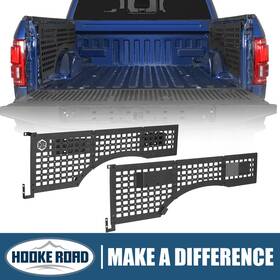 Bxg.8292 Hooke Road 2pcs Truck Bed Storage Molle Panel For Ford F150 2015-2025 5.5ft