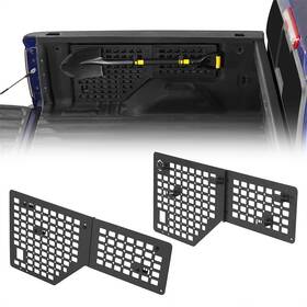 Bxg.9123-s Hooke Road Side Bed Molle Panel Cargo Storage For 2015-2022 Chevy Colorado Gmc Canyon 5.2ft