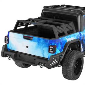 Bxg.9925-s Hooke Road Bxg.9922-s Mid-size 12.2 Inch High Bed Rack Cargo Carrier Fit 15-22 Chevy Colorado Gmc Canyon