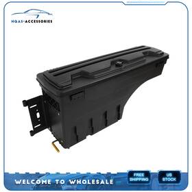 Hqas-accessories Hqa174ac793ce Left For 19-21 Dodge Ram 1500 Swing Storage Case Driver Side Tool Box