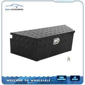 Hqas-accessories Hqa176ac757ce 39 Inch X16.5 X12 Aluminum Trailer Pickup Truck Tongue Tool Box Bed Underbody Storage