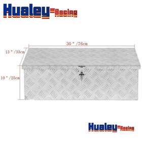 Ea520260su Hualey 30ftftl X 13ftftw X10ftfth Aluminum Tool Box Truck Pickup Trailer Underbody Storage