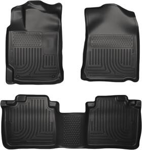 99551 Husky Liners Weatherbeater Floor Mats Fits 2010-2015 Lexus Rx350 And Black