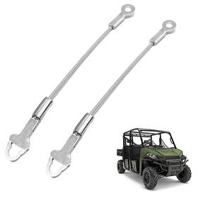 Icy-7081215 Icyhaws 2pcs Tailgate Cable Compatible With Polaris Ranger 2005-2006 500