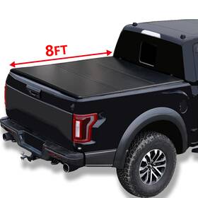 42-intb3 Inexrud 8ft Hard Tri-fold For 2014-2025 Chevy Silverado Gmc Sierra 1500 Tonneau Cover