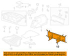 08l96ta0100 Interior-rear-cargo Honda 08-12 Oem Net Accord