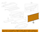 Pt73142100 Interior-rear-cargo Rav4 Oem Net 10-12 Toyota