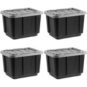 Iris 762016499451 Usa 12 Gallon Heavy Duty Truck Bed Toolbox Storage Tote Bins With Lids 4