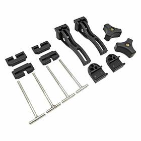 Epnhp001 Iront7624 General Replacement Parts For Hard Tri-fold Tonneau Cover Rear Clamp Front