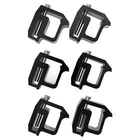 6xmounting Iront7624 Tl2002 Clamps Truck Caps Camper Shell For Chevy Silverado Sierra 1500 2500