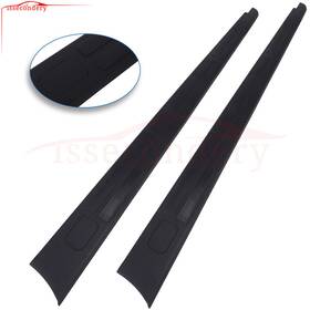 11515559 Issecondery Fits 2014-2020 Toyota Tundra Pickup 4dr Bed Moulding Rail Caps Trim Panel Black
