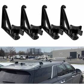 X-cbpj01-ck Jarv 91 Load Stops 4 Pack Mount To Roof Rack Crossbar For Ladder Firewood Skis Snowboard