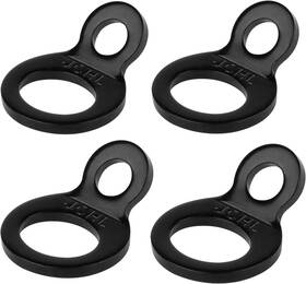 0604 Jchl Multi-purpose Tie Down Strap Rings Stainless Steel Tie-down Small 4-pack