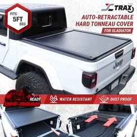 Tc-ar-glad20-sh Jcwin Cb 2-in-one Cover And Rack Fit 2020-25 Gladiator 5ft Bed Truck Ar
