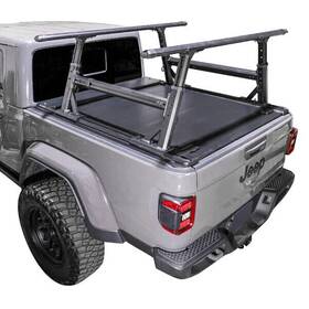 Tc-ar-glad20-sh Jcwin R1 2-in-one Cover And Rack Fit 2020-25 Gladiator 5ft Bed Truck Ar