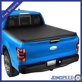 Cmr82015 Jdmspeed For 2015-2024 Ford F-150 F150 5.5 Ft Truck Bed Soft Roll-up Tonneau Cover