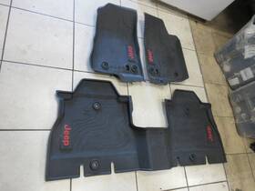 6bp46trmad Jeep/plymouth Truck 82215203 18-2025 Wrangler Jl Rubicon Oem All-weather Floor Mat Set