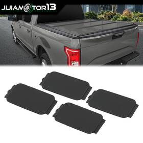 J-02eti12fdbbk Jijiamotor13 Fit For Factory Ford Truck Bed Rail Cap Bedrail Insert Plug Box F150 F250 4pcs