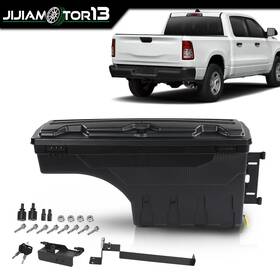 J-02isb3725rbk Jijiamotor13 Fit For 19-21 Dodge Ram 1500 Swing Case Rh Right Side Truck Bed Storage Tool Box