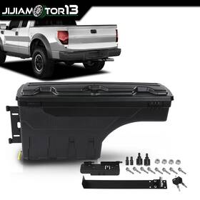 J-02isc12falbk Jijiamotor13 Left Driver Side Swing Case Truck Bed Storage Tool Box Fit For Ford F150 97-14