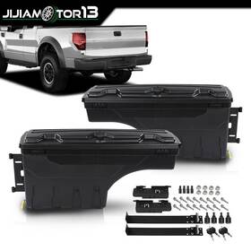 J-02isc12fazbk Jijiamotor13 Fit For Ford F150 1997-2014 Truck Bed Swing Storage Tooling Box Lh Rh Side