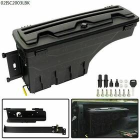 J-02isc2003rbk Jijiamotor13 6ft6 Inch Bed Right Side Truck Storage Box Toolbox Fit For 07-20 Toyota Tundra