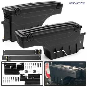 J-02isc4505zbk Jijiamotor13 Truck Bed Storage Box Toolbox Lh And Rh Side Fit For 2015-2020 Colorado Gmc Canyon