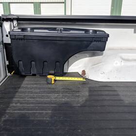 J-02isc4515lbk Jijiamotor13 Rear Left Side Plastic Tooling Box Fit For 2007-2018 Chevy Silverado Gmc Sierra